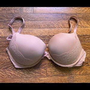 Nude Victoria secret push-up bra 36c excellent